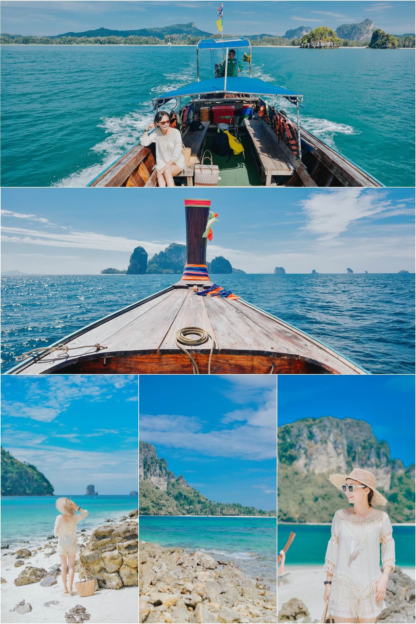 ทัวร์เรือหางยาวกระบี่ 4 เกาะ